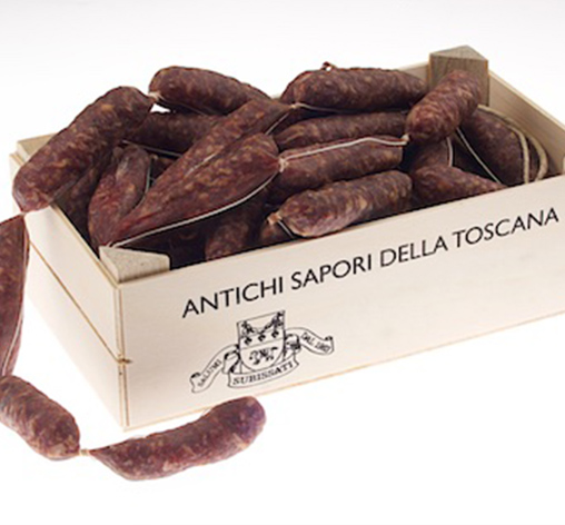 Sausage with wild boar